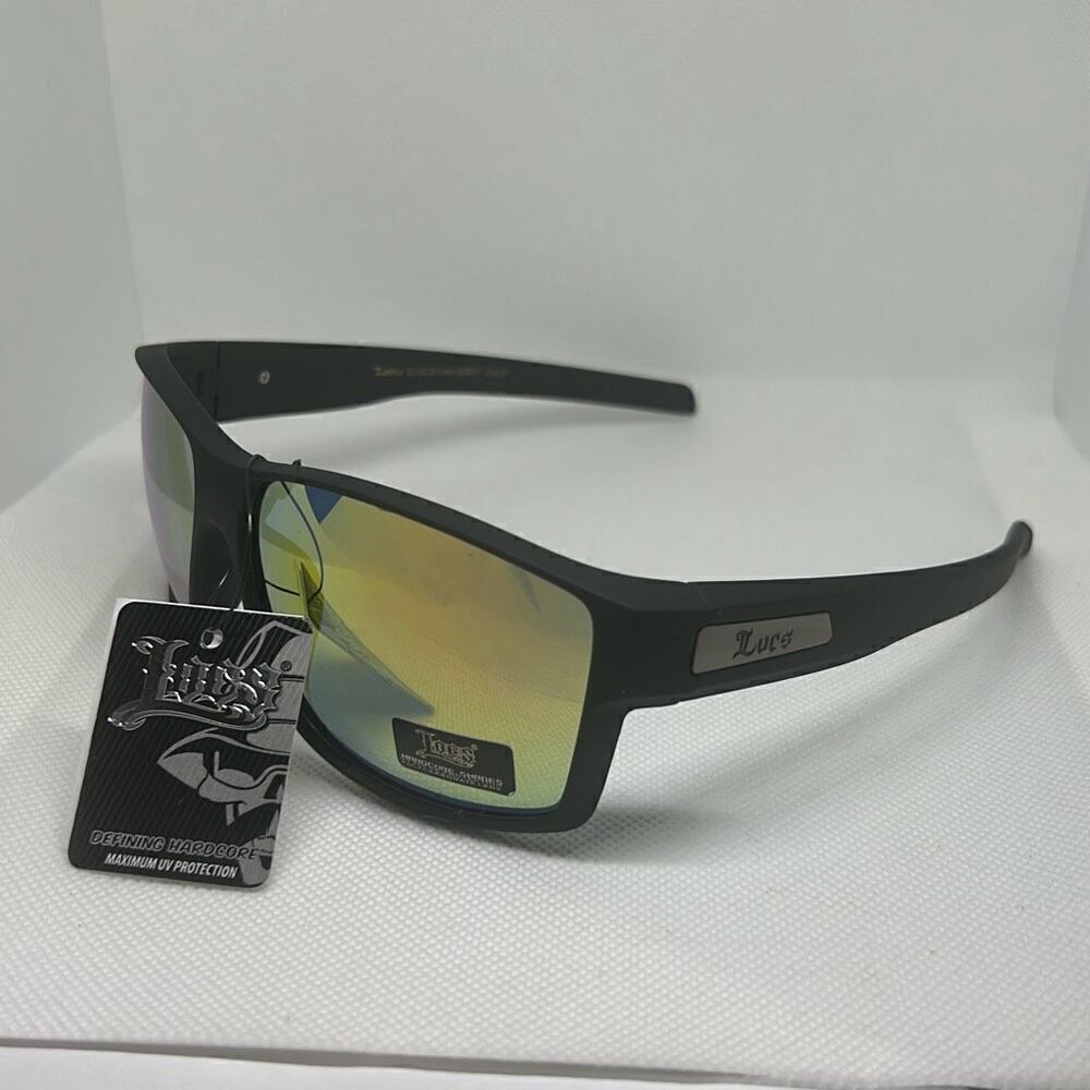 Locs Mens Mirrored Hardcore Sunglasses